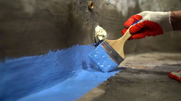 Commercial Exterior Waterproofing project at a Adamsville, AL business property by SJ Waterproofing Pros